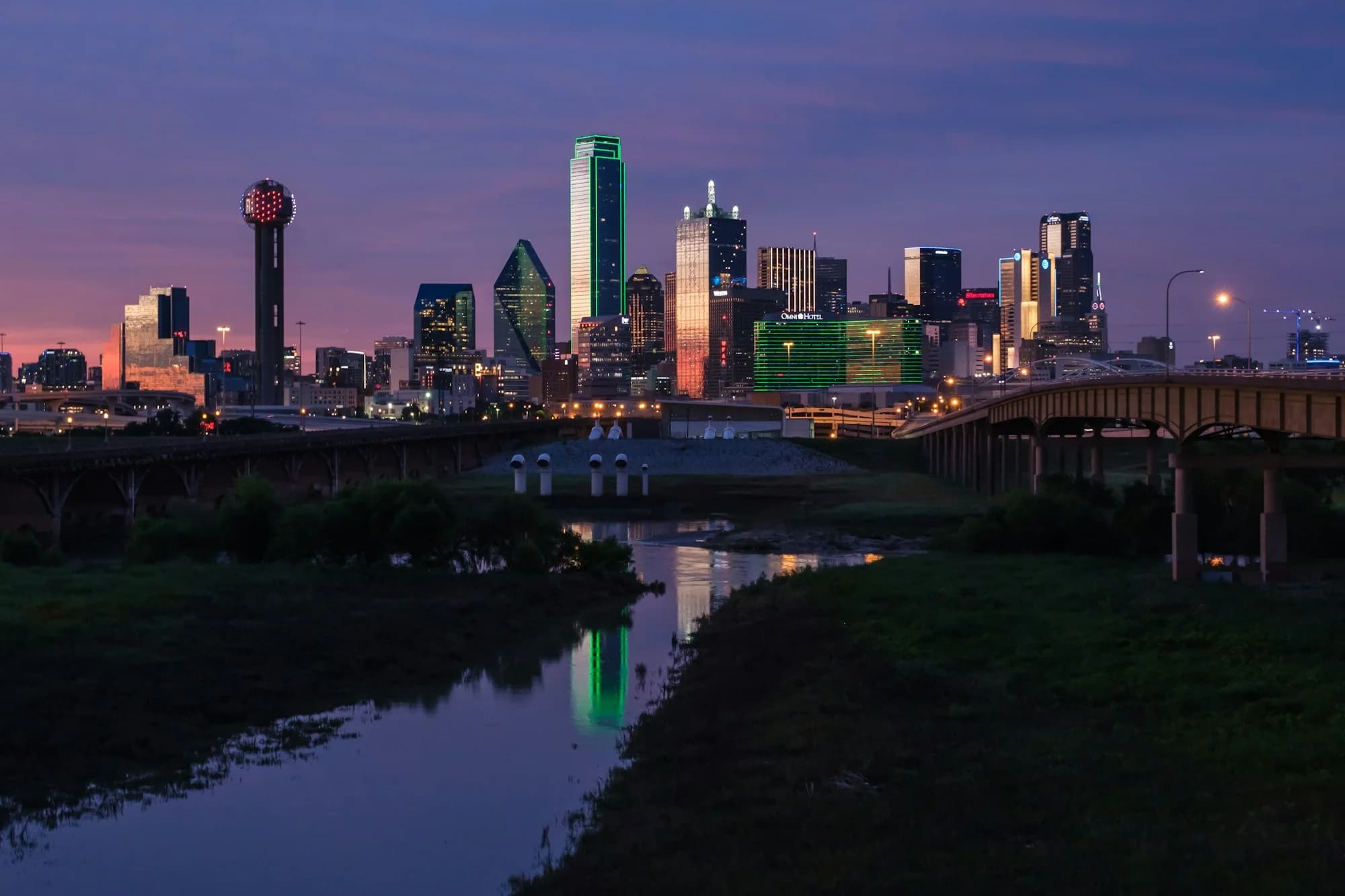 Dallas skyline